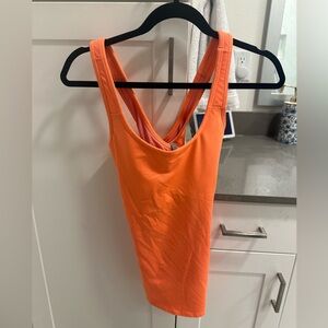 Athleta, small, orange workout tank